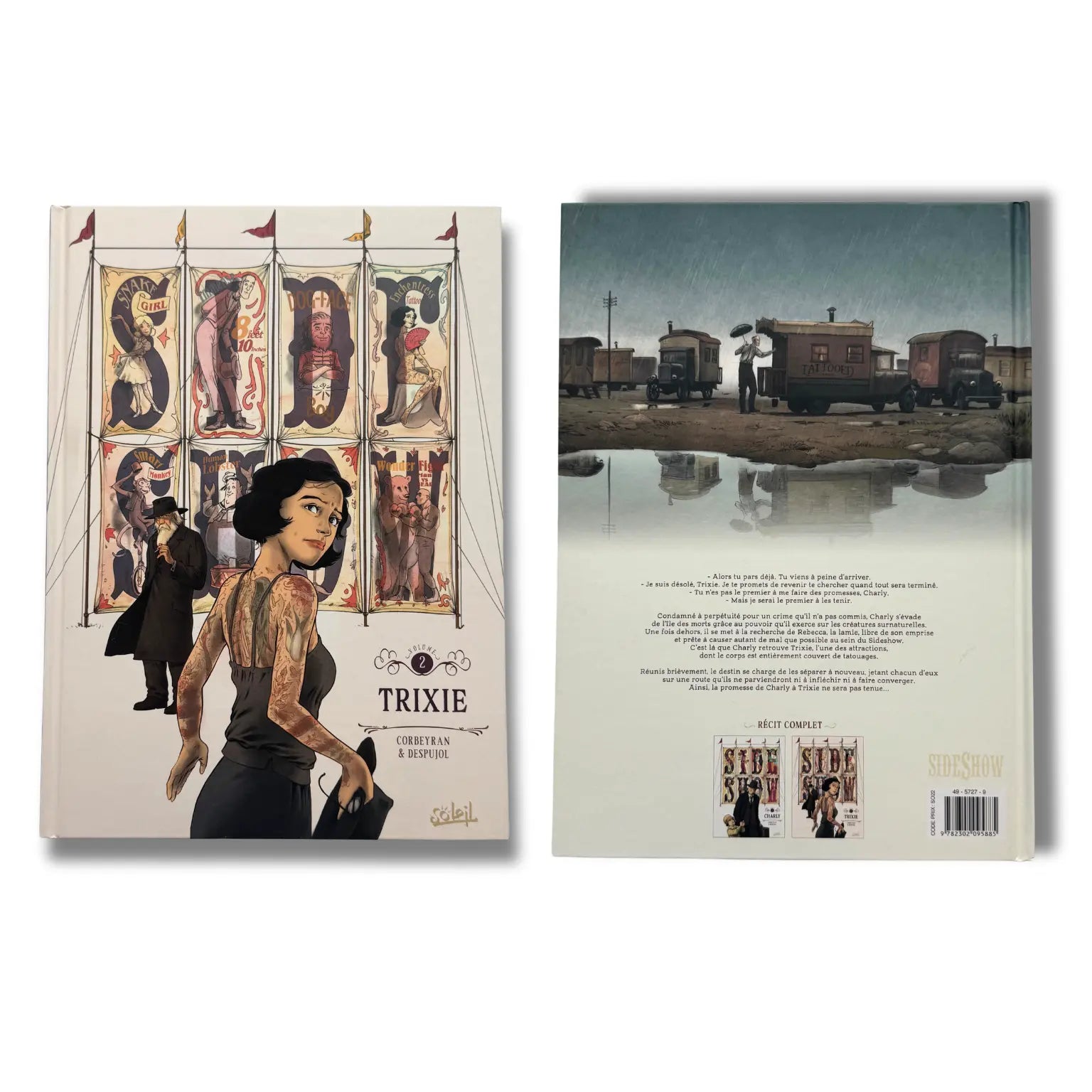 Side Show – Tome 1 & Tome 2 | Dédicacés par Despujol - EO 2021-22