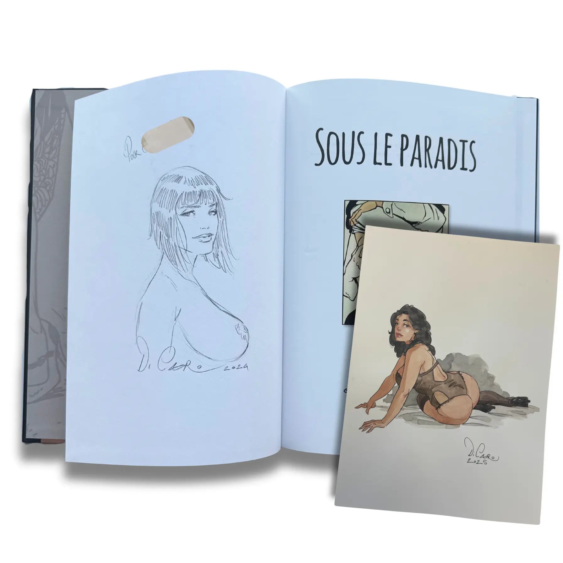 Sous le Paradis - 2 x Dédicace de Gabrilele Di Caro - 2019