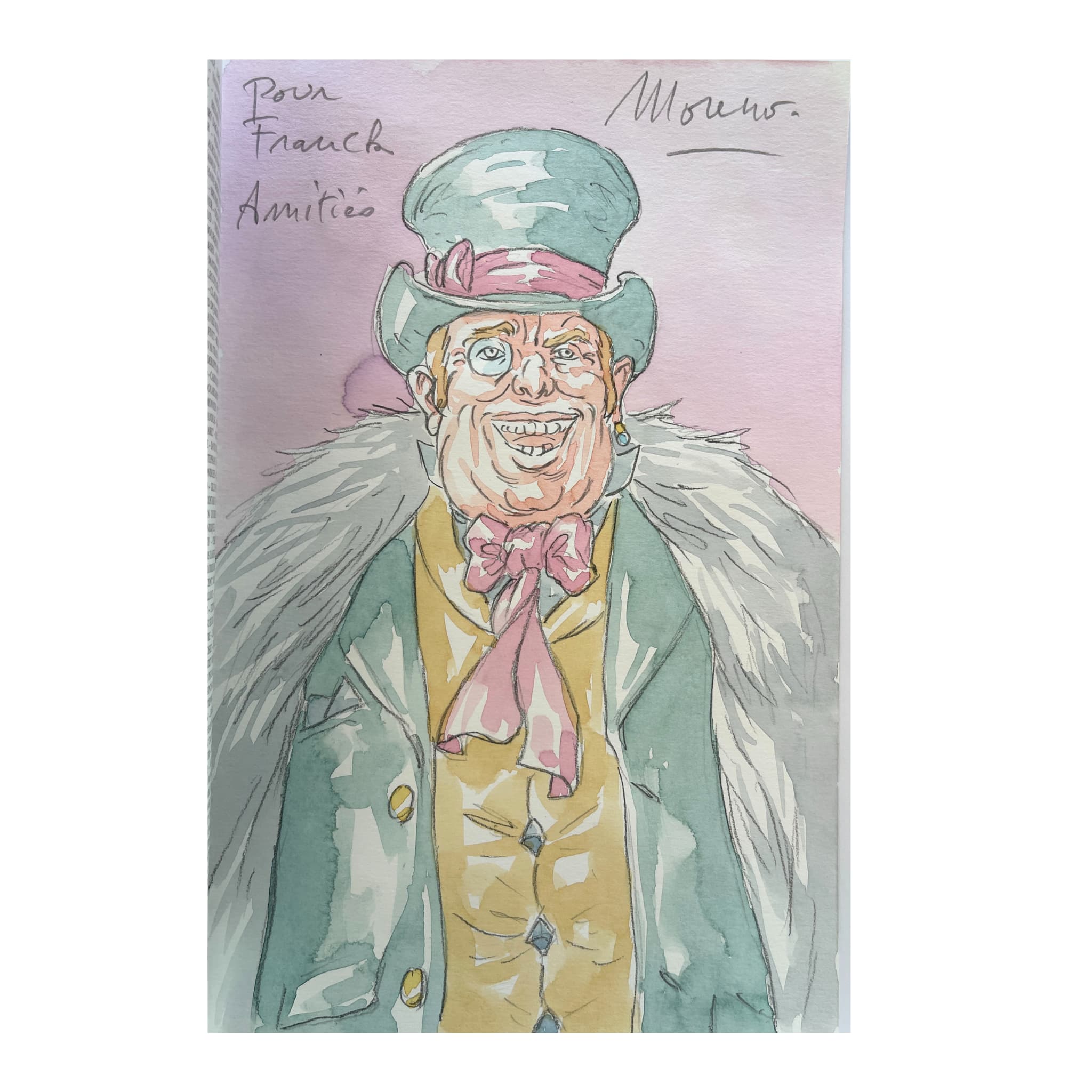 SteamyGal, dédicace colorée de Marc Moreno avec 6 ex-libris - numérotés et signés 595/700  - EO 2025