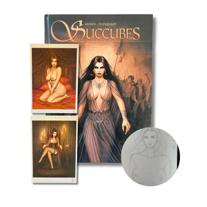 Succubes - 1. Camilla, dédicace, signée par Laurent Paturaud avec deux ex-libris tirage limité — EO 2009