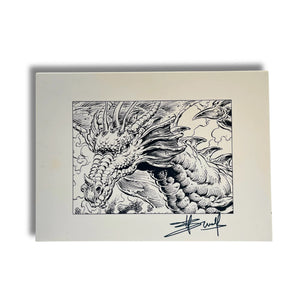 Puzzle de collection dédicacé par Yves Swolfs –Dessin original en couleur - limité