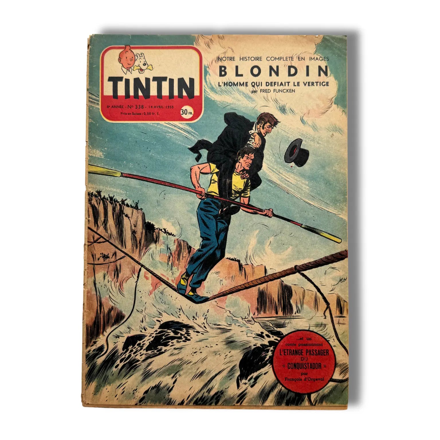 Planche Tintin – L’Affaire Tournesol : Planche 9| Film original avec Journal Tintin (EO 1979)