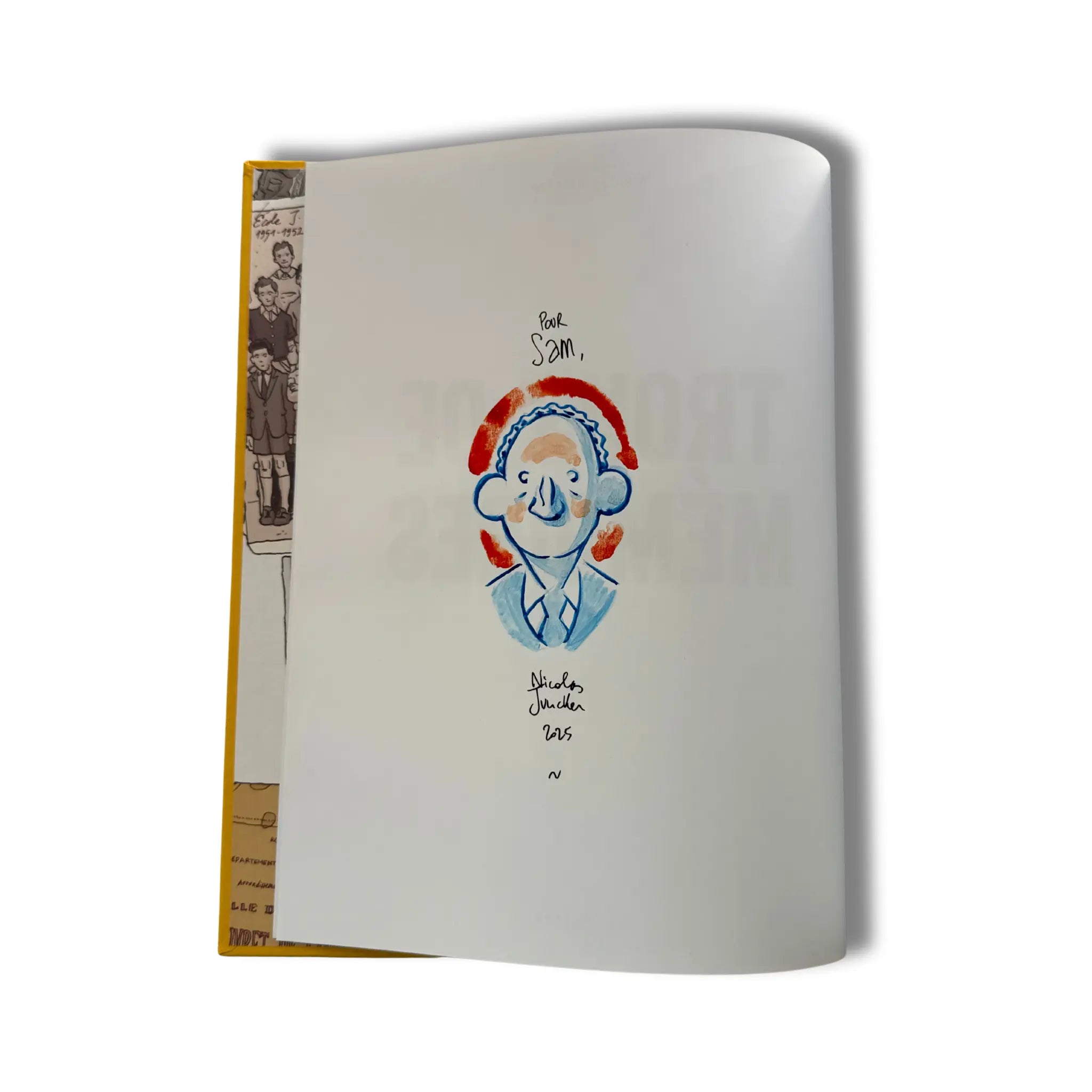 Trous de Mémoires - Dédicace colorée  : Nicolas Junker - EO 2025