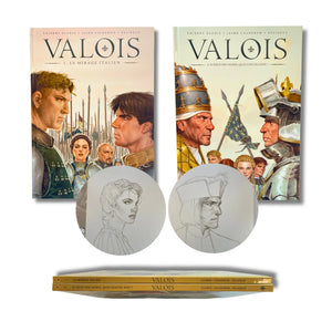 Valois T1 et 2, deux dédicaces, signées par Jaime Calderón  — EO 2018-2019
