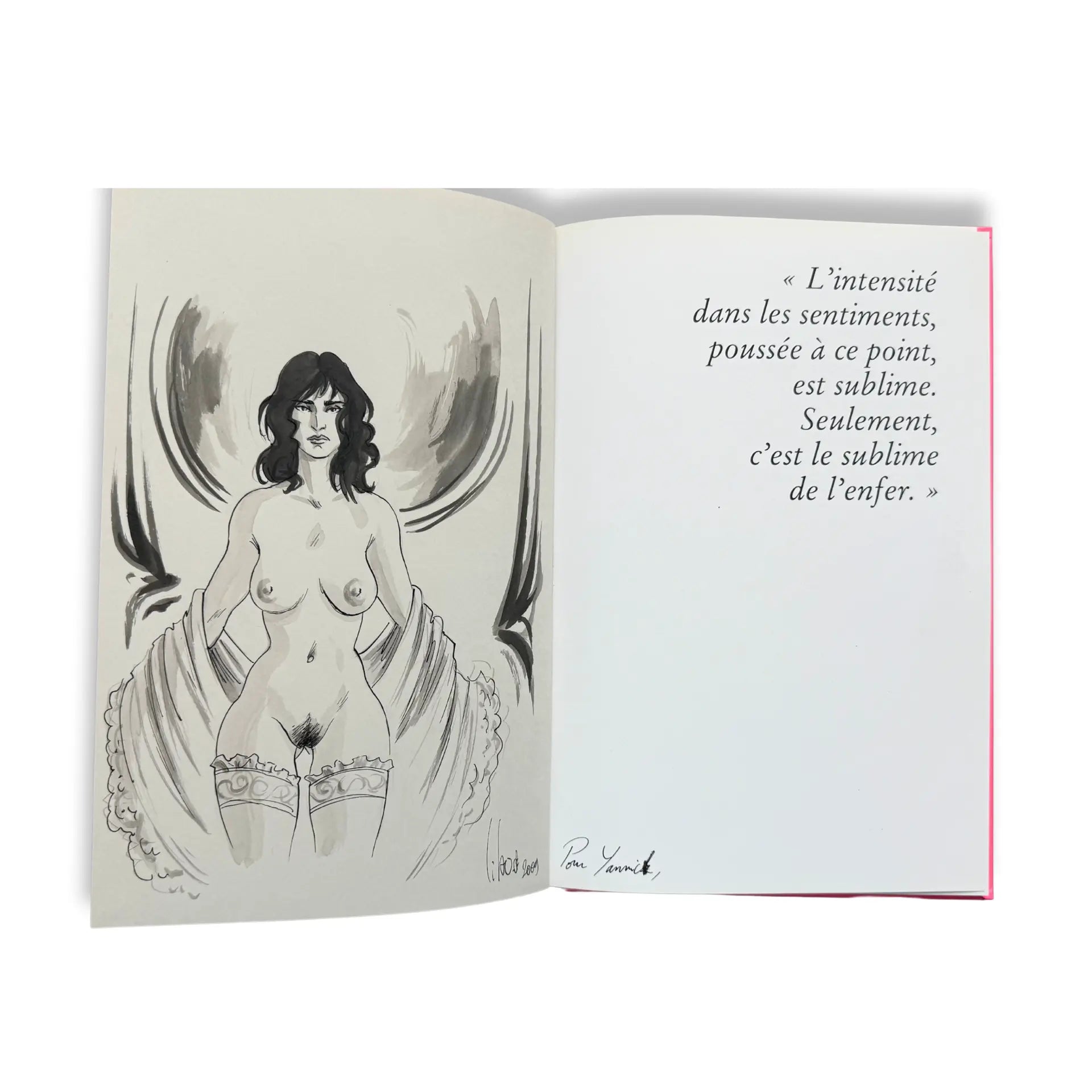 La Vengeance d'une femme -  Dédicace de Lilao - EO 2009