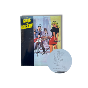 Rocker !, dédicace signée par Serge Clerc — EO 1981