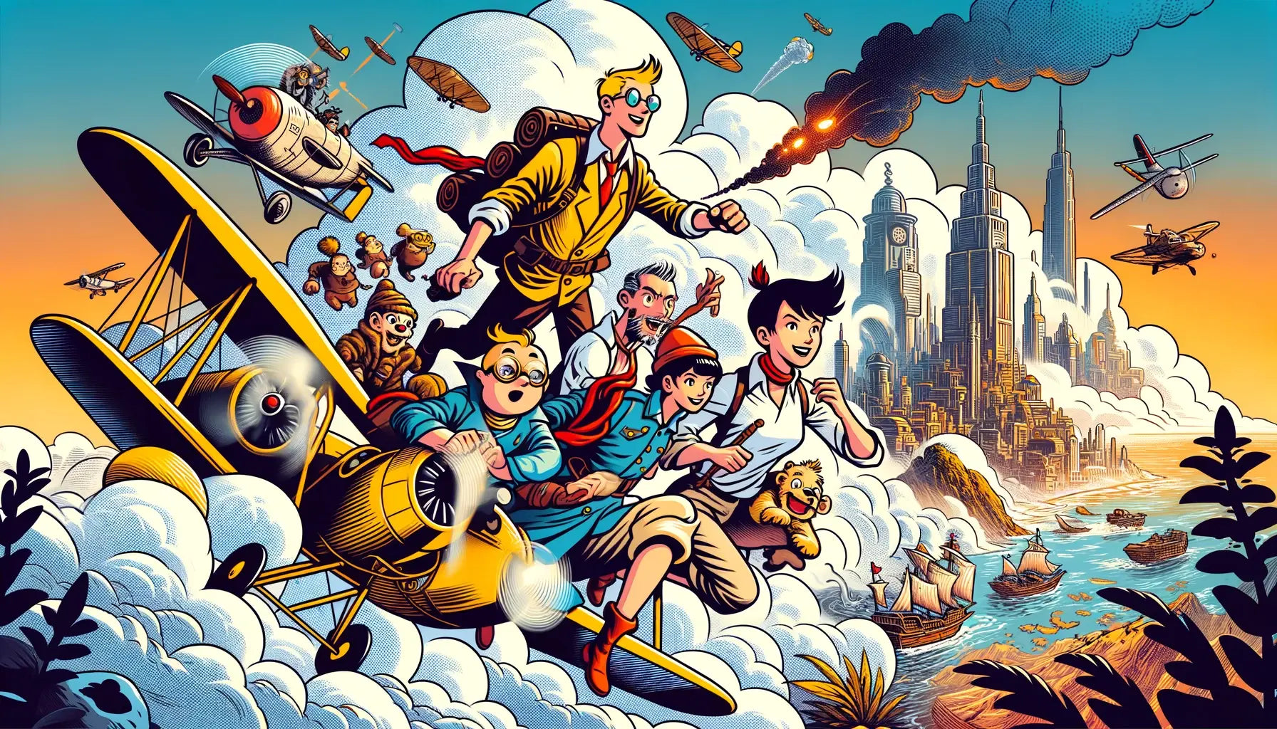 Bannière l'univers de Tintin