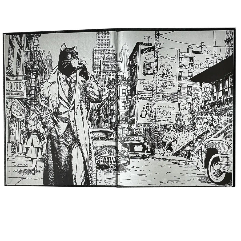 Bande dessinée collection Blacksad Quelque part entre les ombres première partie dédicacé