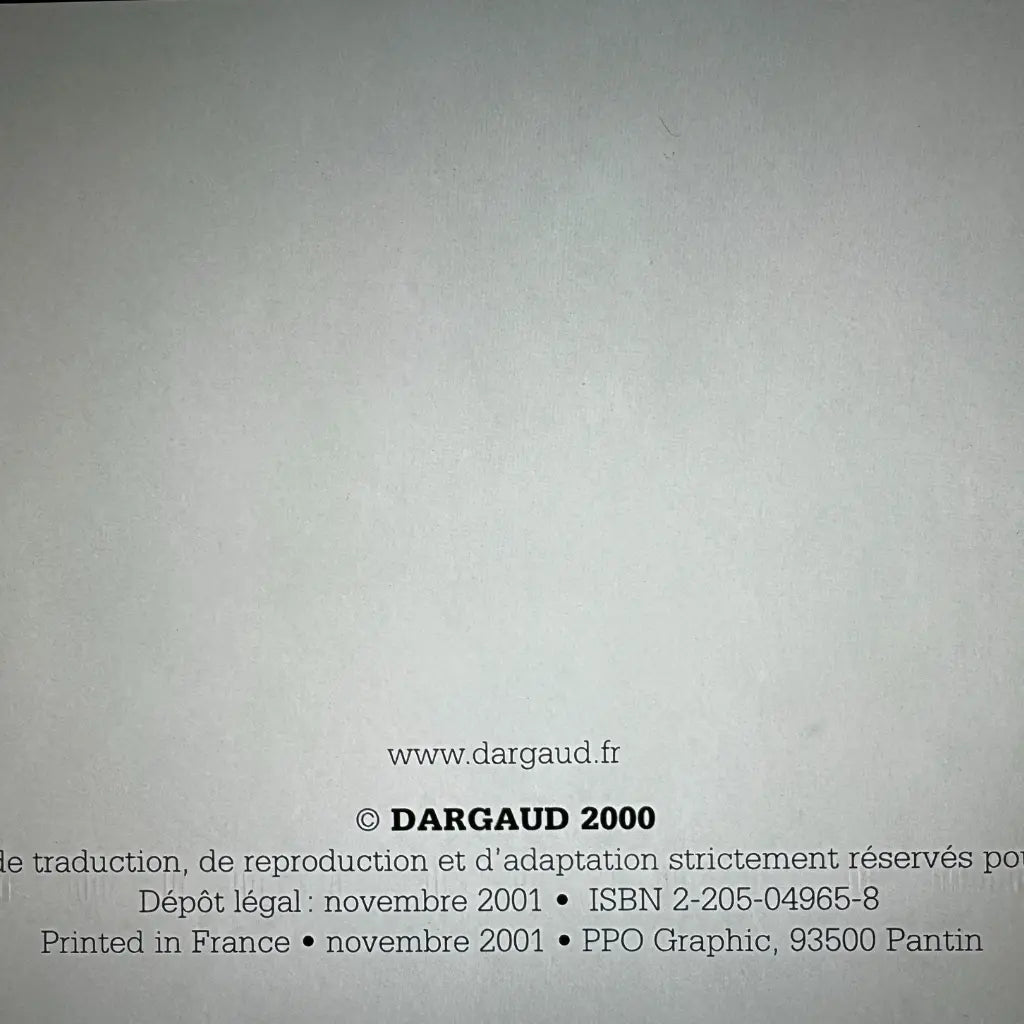 Bande dessinée collection Blacksad Quelque part entre les ombres première partie dédicacé