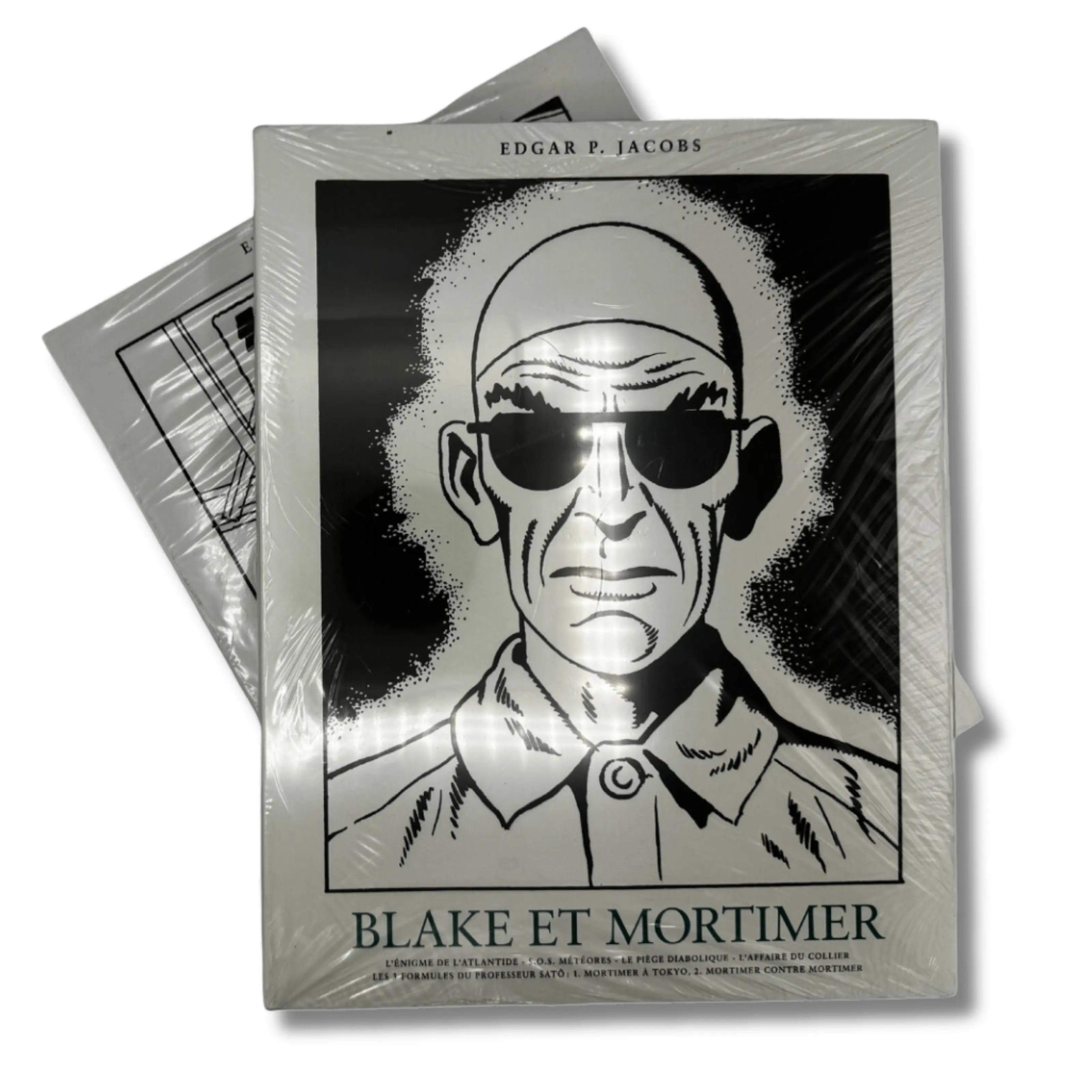 Blake et Mortimer, Lot de 2 tomes intégrales : Volume 1 à 6 et 7 à 12 - Collection Niffle - E.P. Jacobs - EO 2017