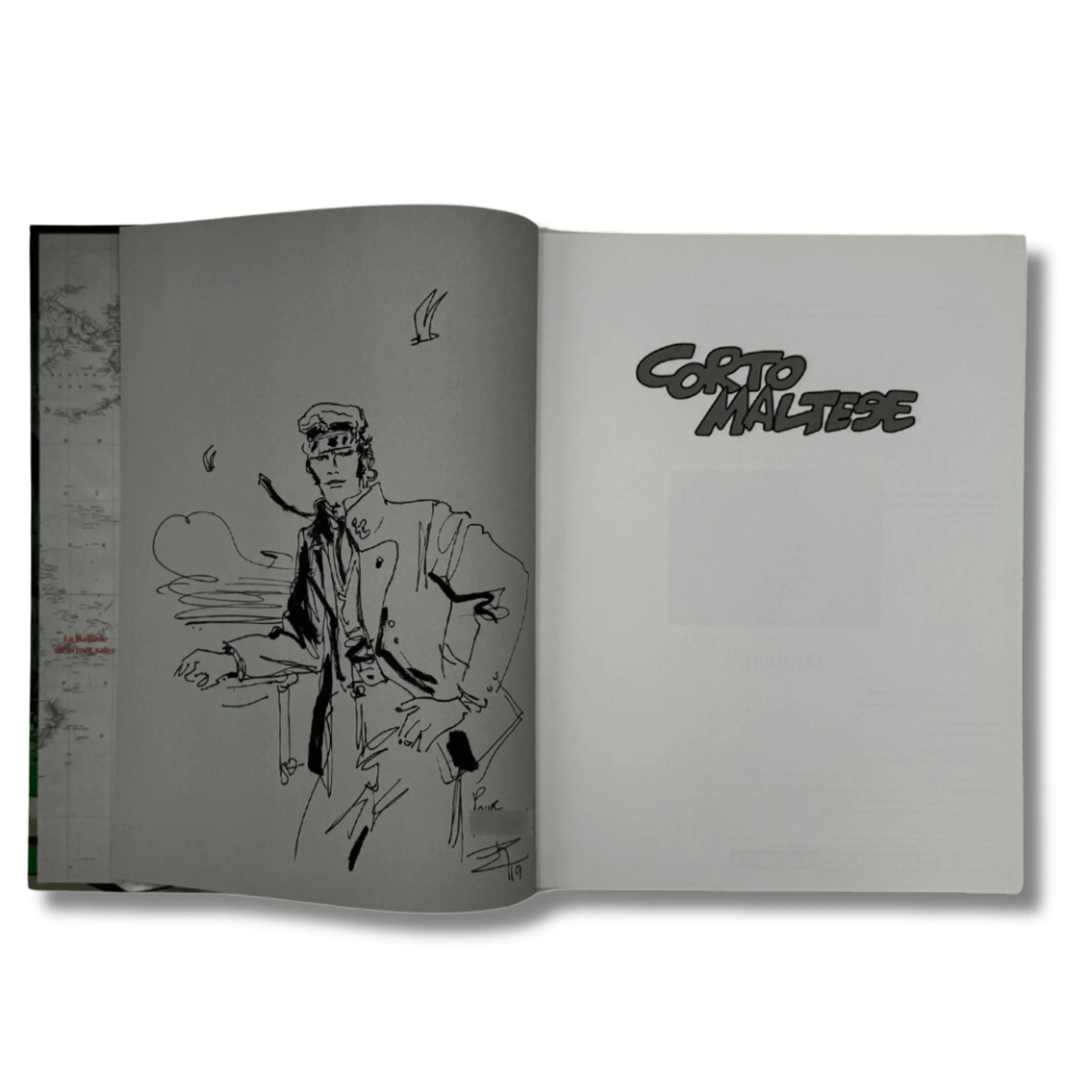 Corto Maltese en couleur, Tome 14 : Equatoria - Dédicace de Rubén Pellejero -EO 2017