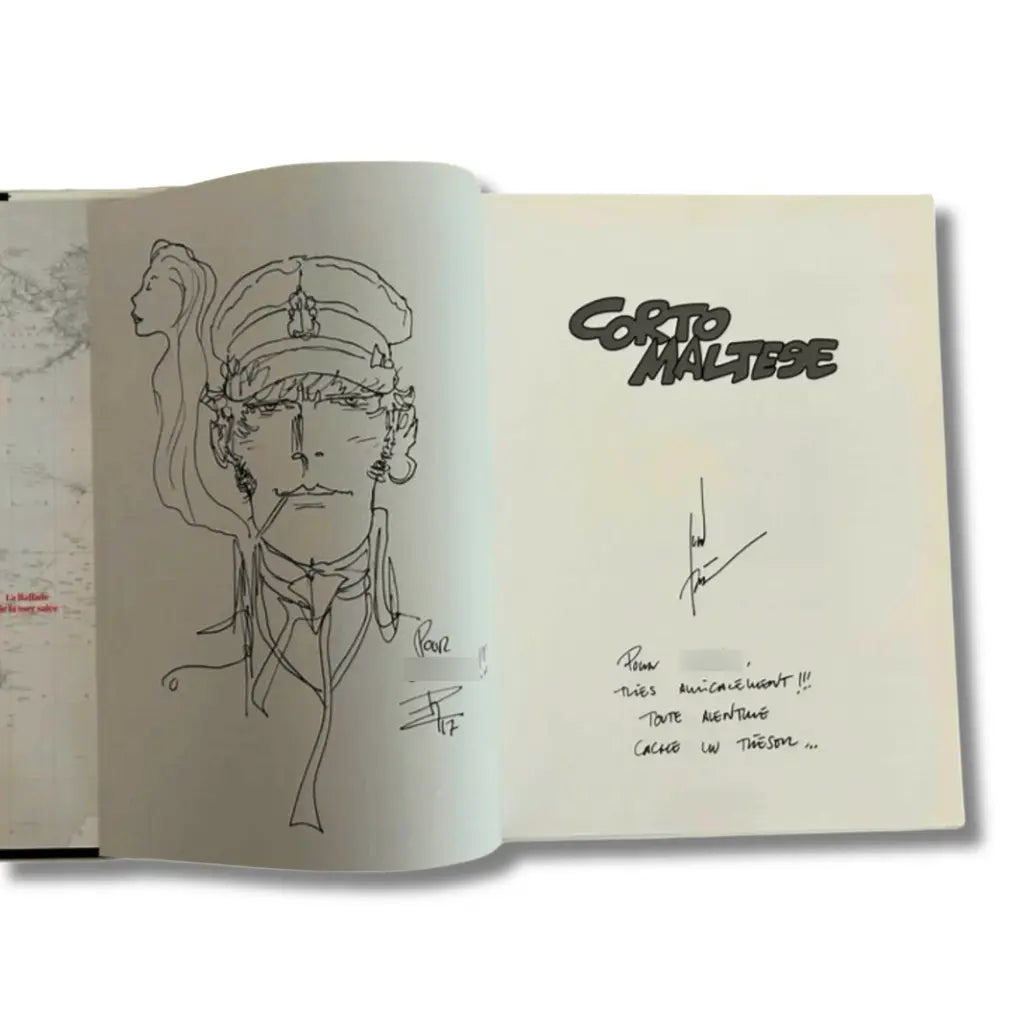 Corto Maltese en couleur, Tome 13 : Sous le Soleil de Minuit - Dédicace de Pellejero & Canalès - 2015