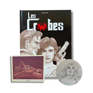 Les crabes – dédicace, signée par Renaud avec ex-libris signé – EO 2018