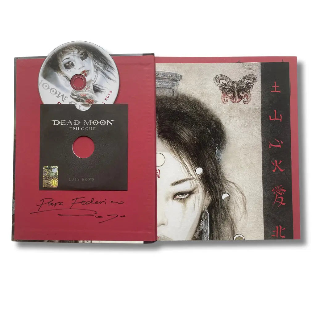 Dead Moon, Epilogue - Dédicace de Luis Royo avec CD et poster, EO 2010