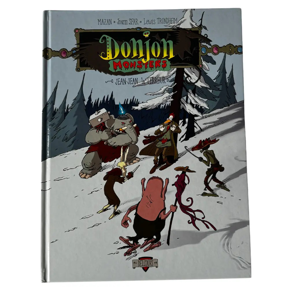 Donjon Monsters, Tome 1 : Jean-Jean la Terreur, dédicace de Mazan, 2001