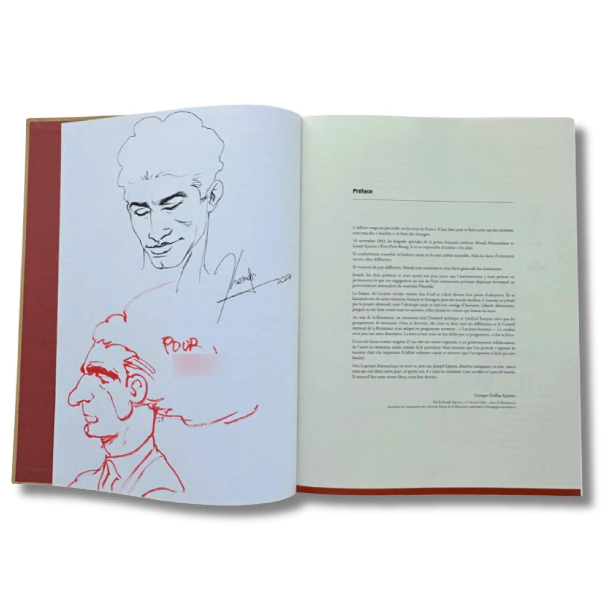 Missak, Mélinée et le groupe Manouchian, Dédicace de Tcherkézian & Ooshima, EO 2024