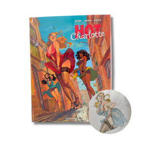 Hot Charlotte – dédicace couleur, signée par Vincenzo Cucca – EO 2012