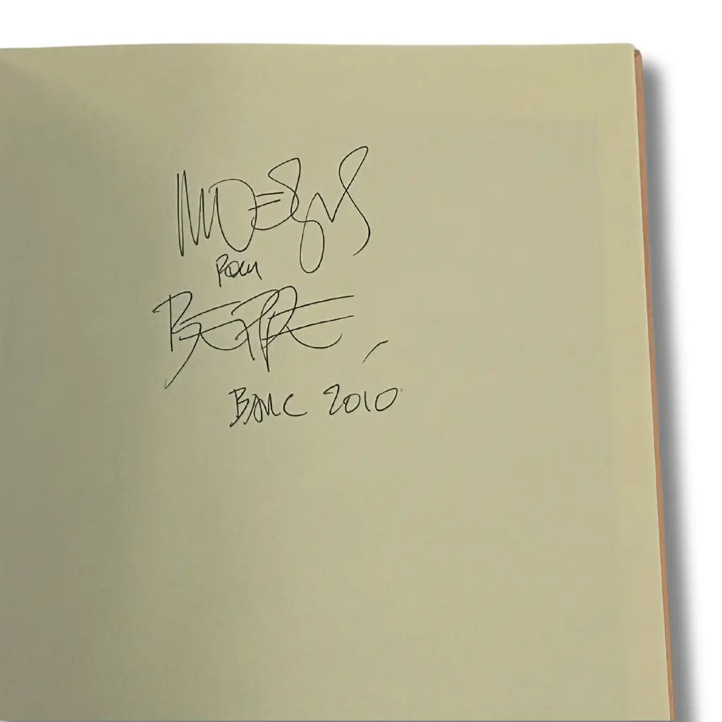 Inside Moebius, Tome 5, dédicace de Jean Giraud, EO 2008