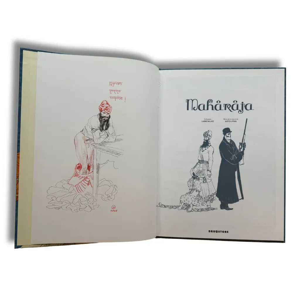 Maharaja - Dédicace de Artoupan - EO 2012