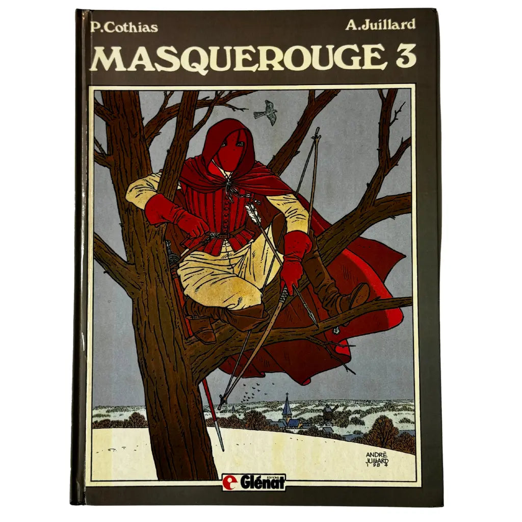 Masquerouge, Tome 3, dédicace de Juillard, 1987