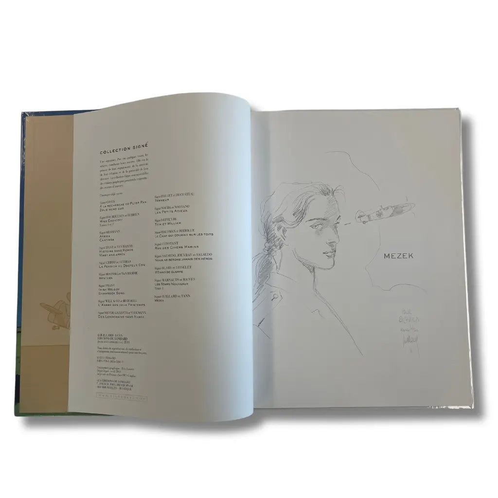 Mezek, dédicace de Juillard avec ex-libris, EO 2011