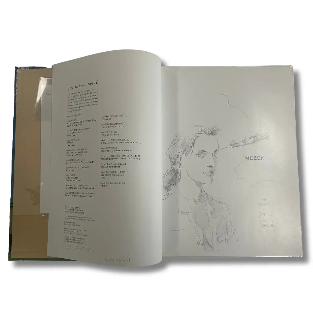 Mezek - Dédicace de Juillard avec ex-libris numéroté et signé - EO 2011