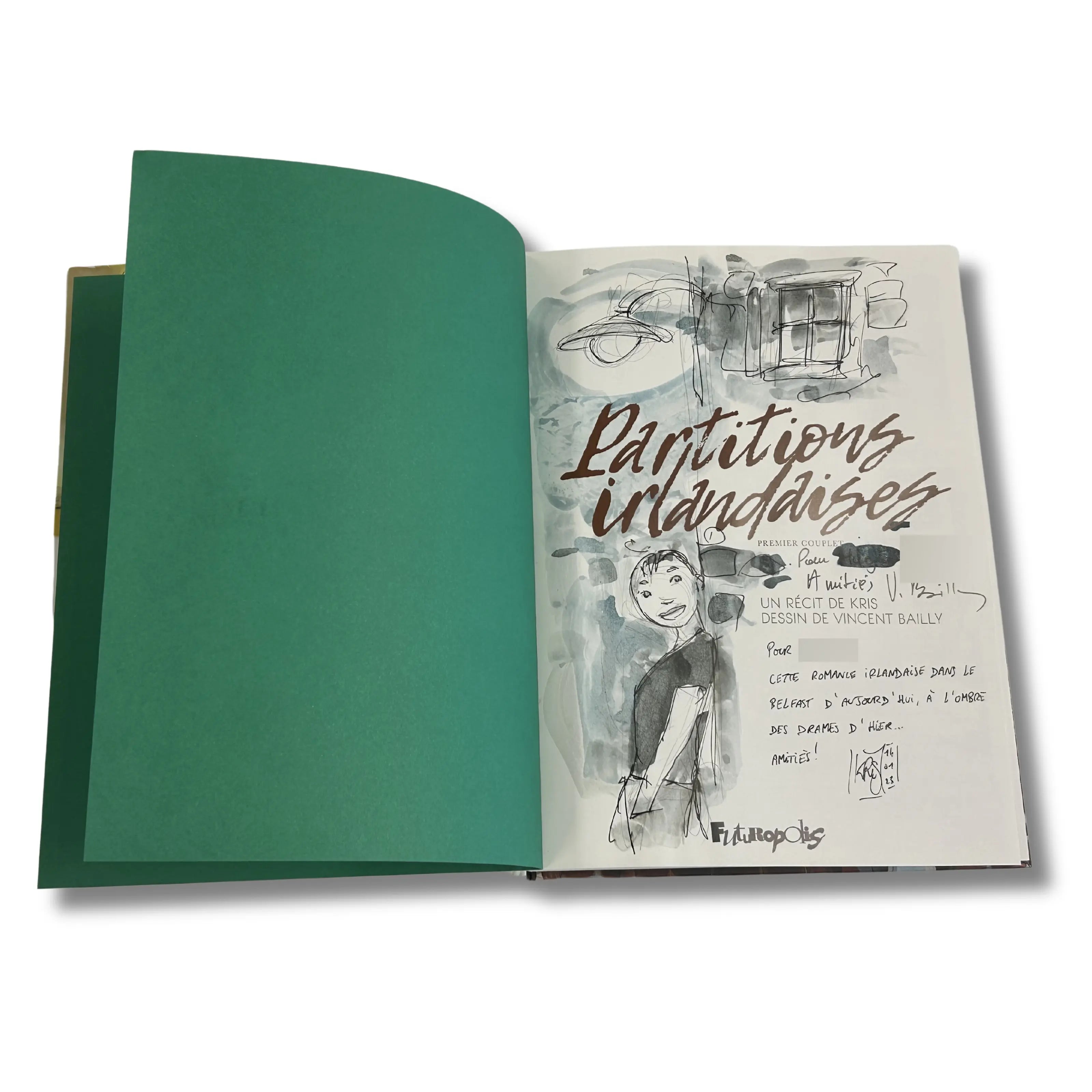 Partitions Irlandaises - Dédicace de Vincent Bailly, EO 2022