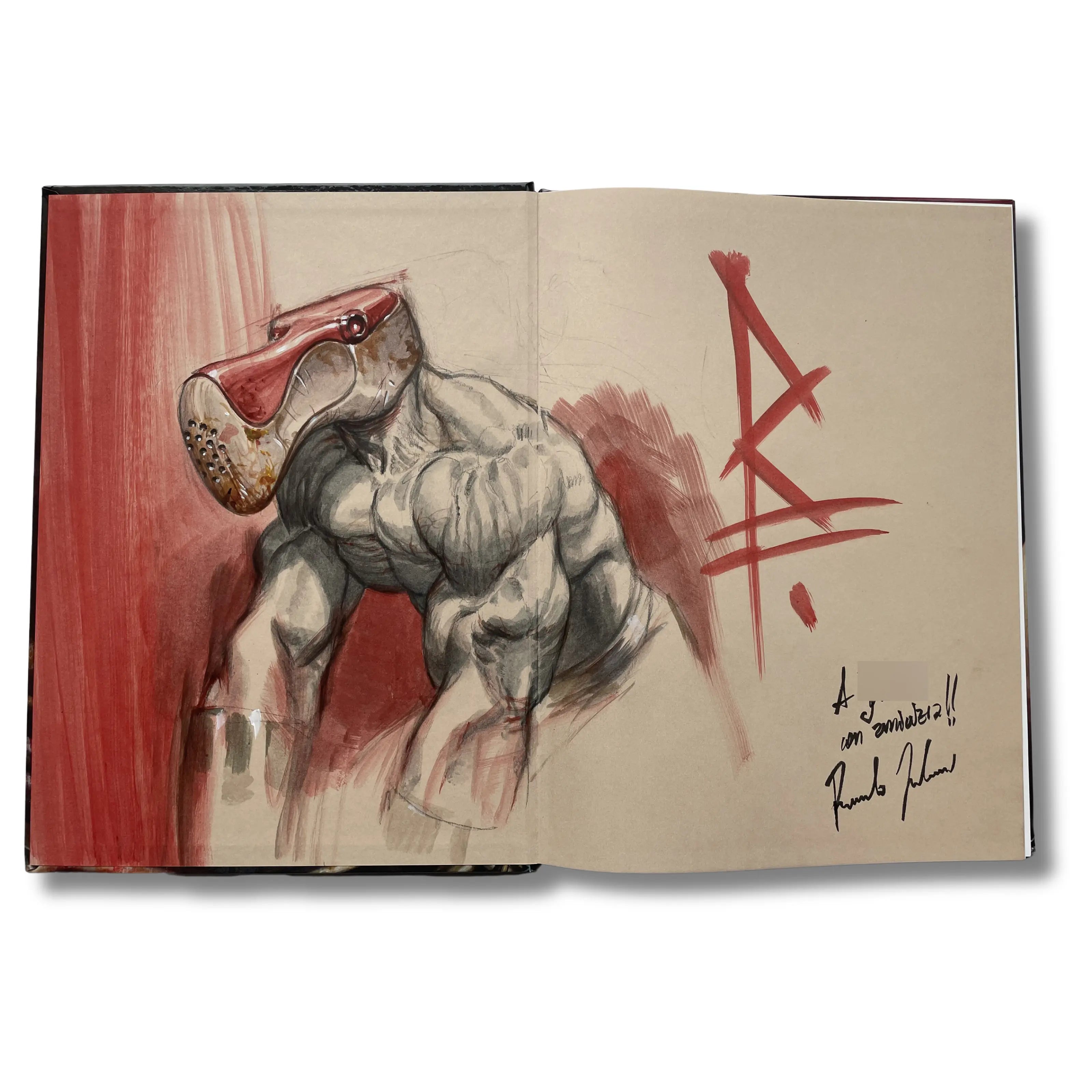 Saria, Les Trois Clés - Dédicace de Riccardo Federici, EO 2012