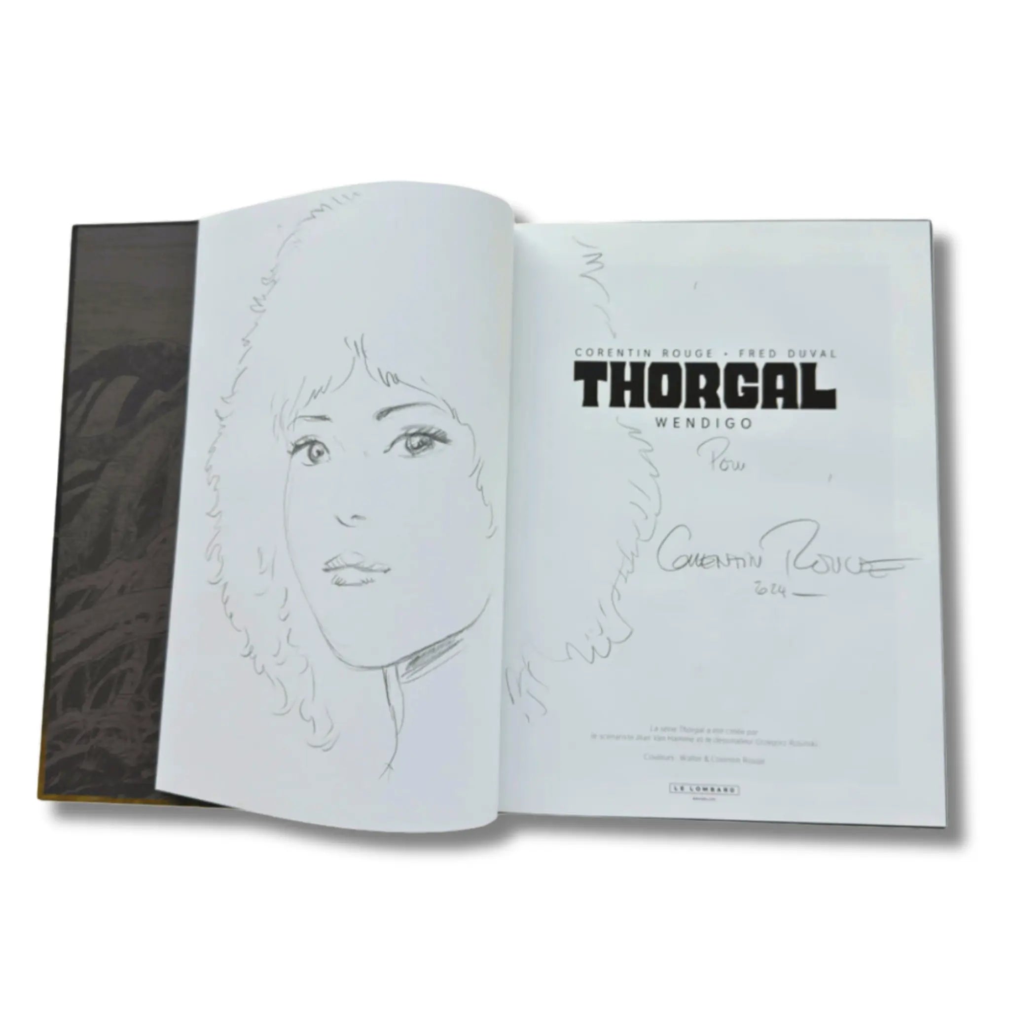 Thorgal - Wendigo, Dédicace de Corentin Rouge & Fred Duval, EO 2024