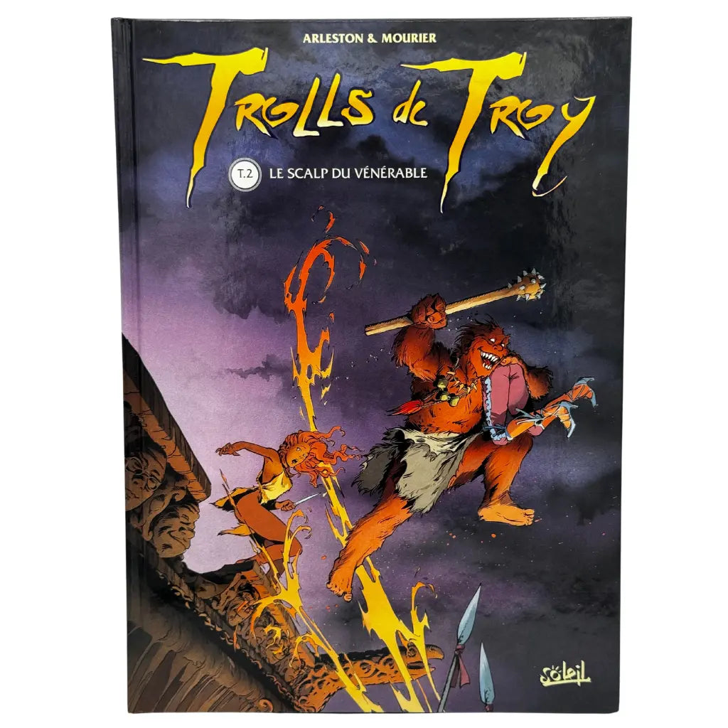 Bande dessinée collection Trolls de Troy Histoires trolles dédicacé