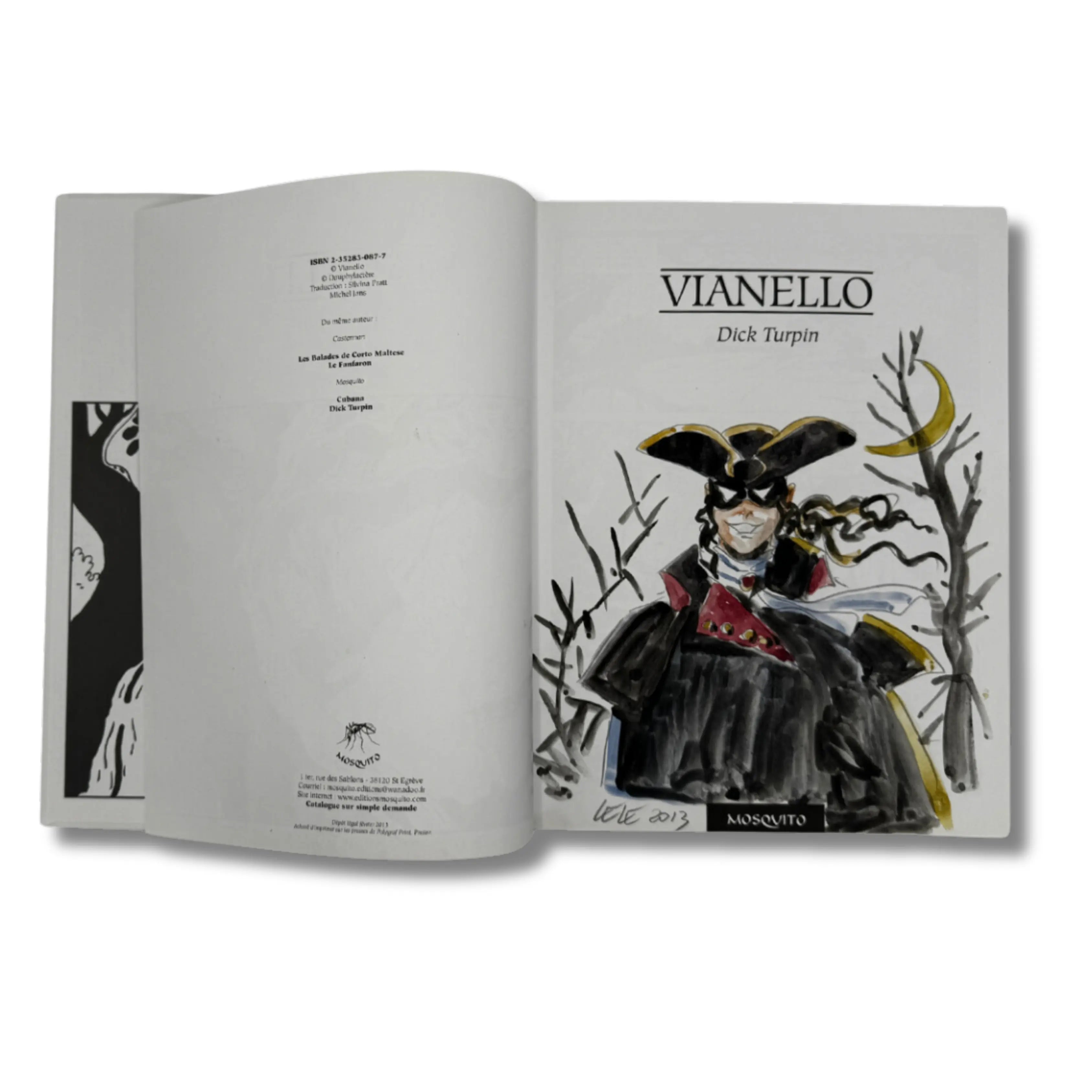 Dick Turpin - Dédicace de Lele Vianello - EO 2013